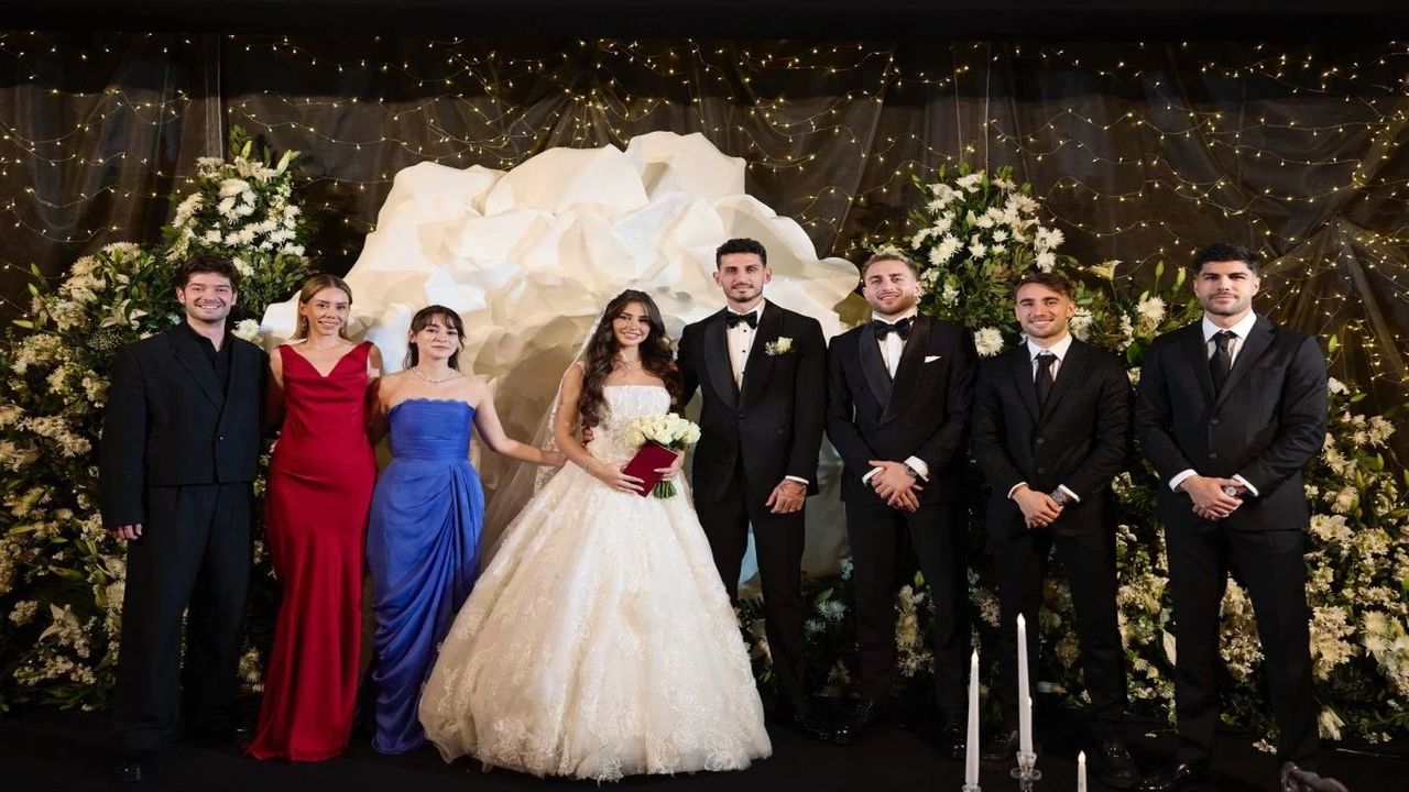 Samet Akaydin’in nikahında sürpriz tercih: Şahitler Galatasaray cephesinden